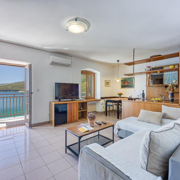 Living room, Portalbona, Portalbona Apartments by the Sea, Rabac, Istria, Croatia Rabac