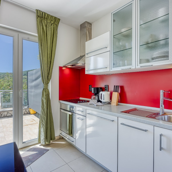 Küche, Portalbona, Portalbona Apartments direkt am Meer, Rabac, Istrien, Kroatien Rabac