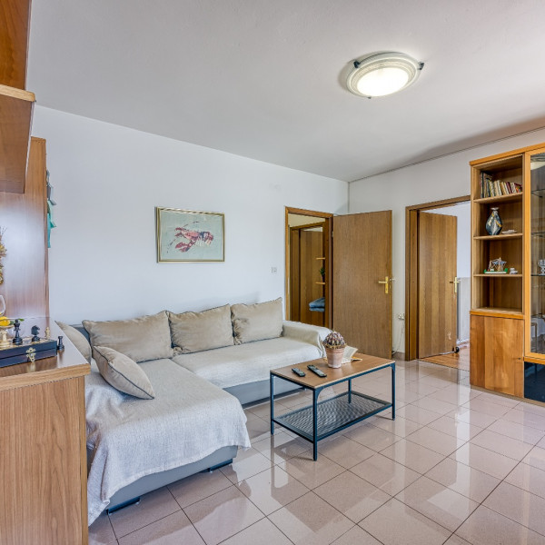 Das Wohnzimmer, Portalbona, Portalbona Apartments direkt am Meer, Rabac, Istrien, Kroatien Rabac