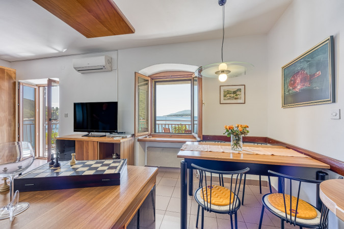 Apartment 7, Portalbona Apartments direkt am Meer, Rabac, Istrien, Kroatien Rabac