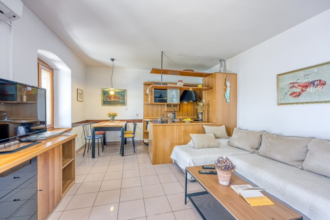 Apartment 7, Portalbona Apartments direkt am Meer, Rabac, Istrien, Kroatien Rabac