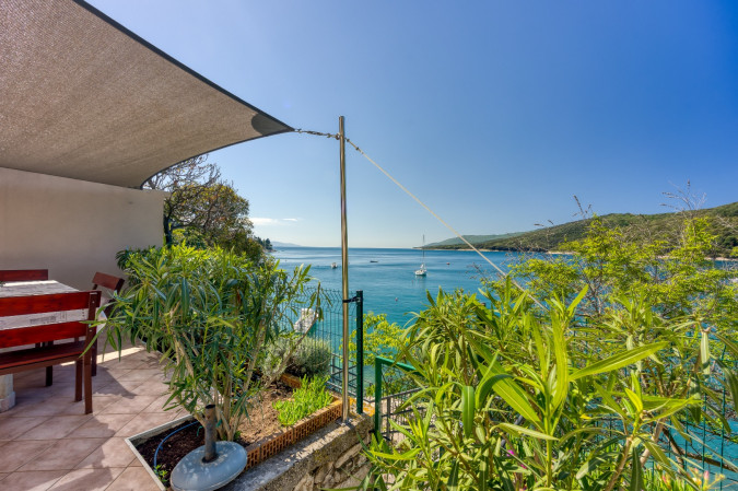 Apartment 8, Portalbona Apartments direkt am Meer, Rabac, Istrien, Kroatien Rabac