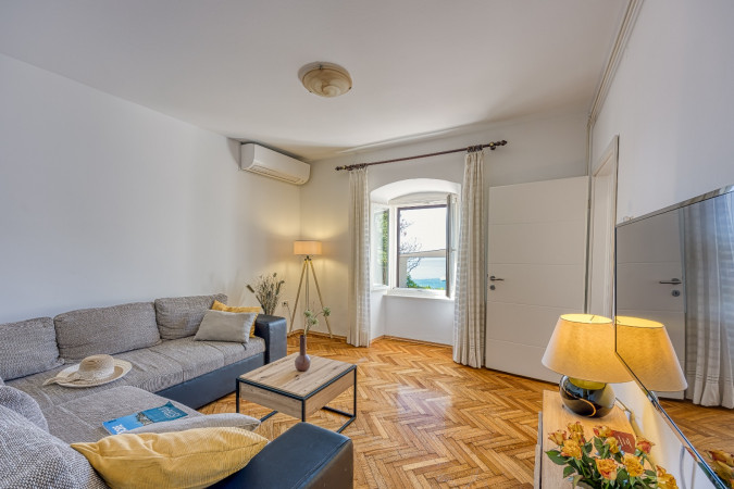 Apartment 8, Portalbona Apartments direkt am Meer, Rabac, Istrien, Kroatien Rabac