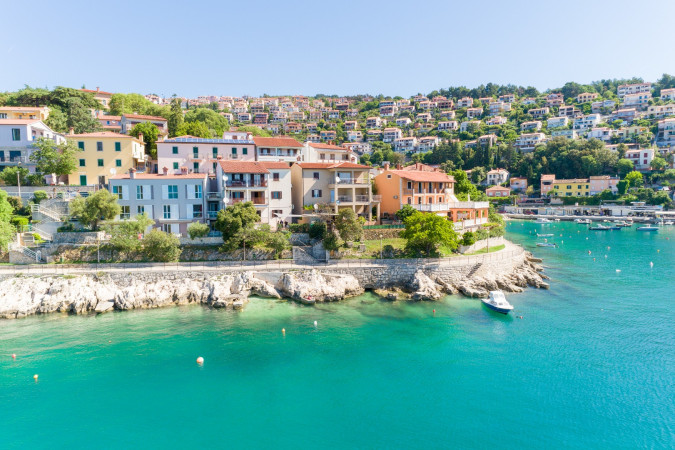 Umgebung, Portalbona Apartments direkt am Meer, Rabac, Istrien, Kroatien Rabac
