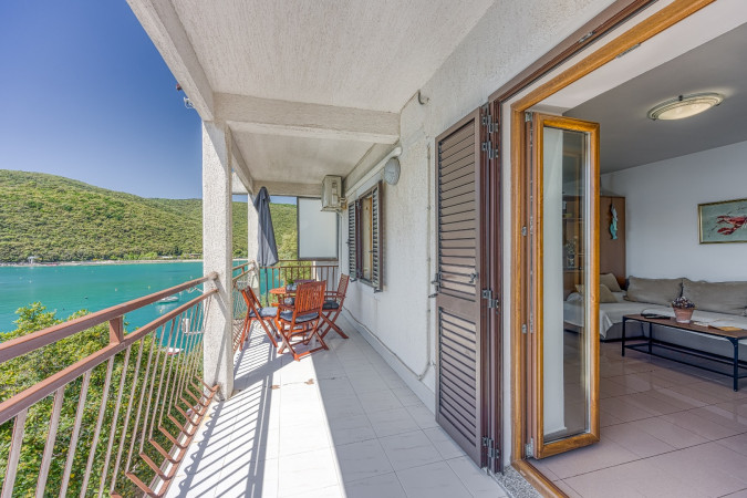 Apartment 7, Portalbona Apartments direkt am Meer, Rabac, Istrien, Kroatien Rabac