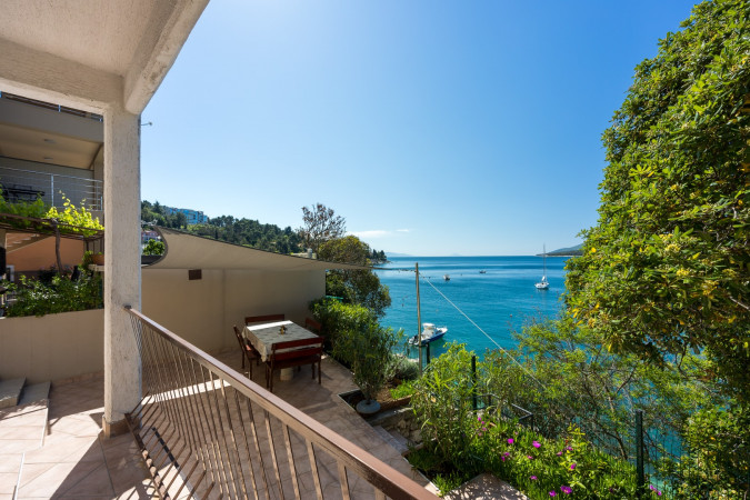 Apartment 8, Portalbona Apartments direkt am Meer, Rabac, Istrien, Kroatien Rabac